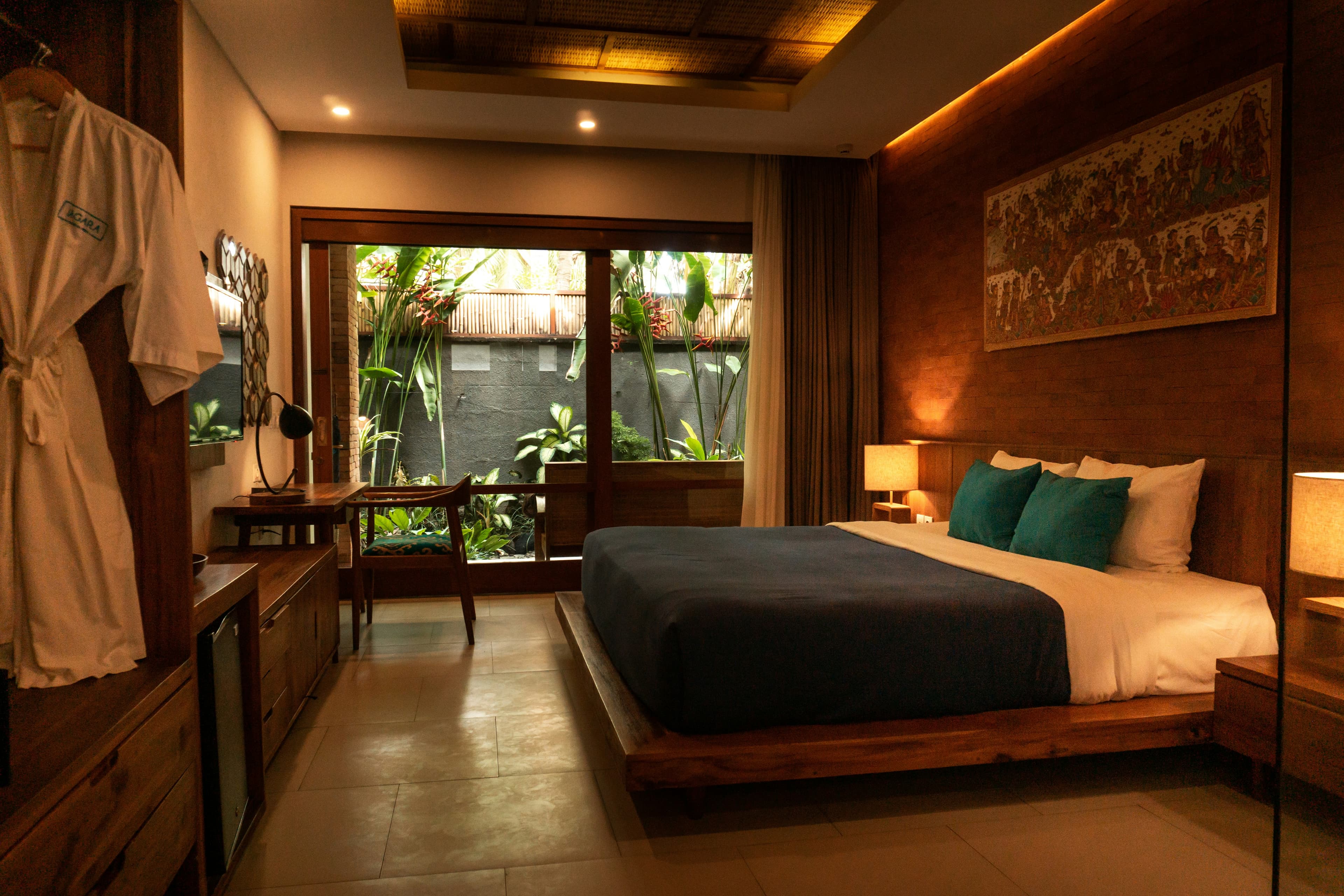 Premium suite with wooden interiors